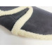 Large Grey fleece and sheepskin jacket