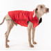 5 X-Large Red waterproof dog jacket