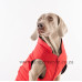 5 X-Large Red waterproof dog jacket